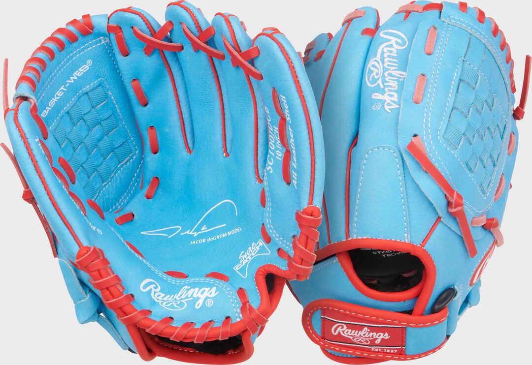 Rawlings | Sure Catch 10-Inch Jacob deGrom Signature Youth Glove Right Hand Throw