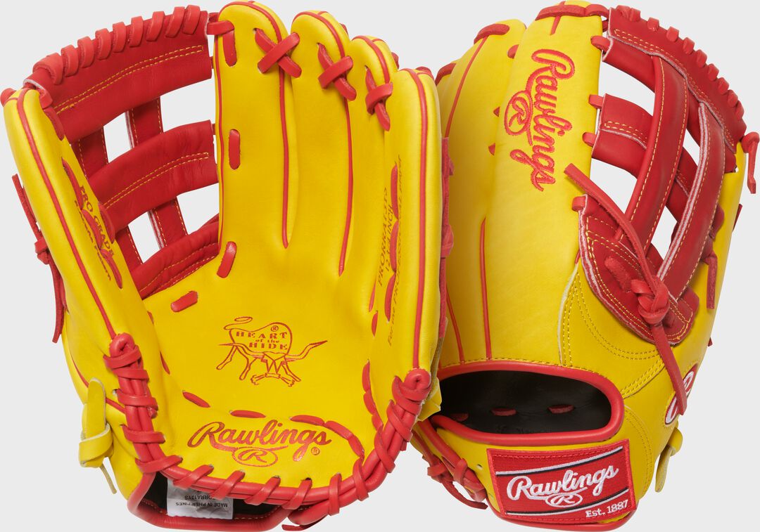 Rawlings On Sale | Exclusive Heart of the Hide 12.75" Outfield Glove Right Hand Throw