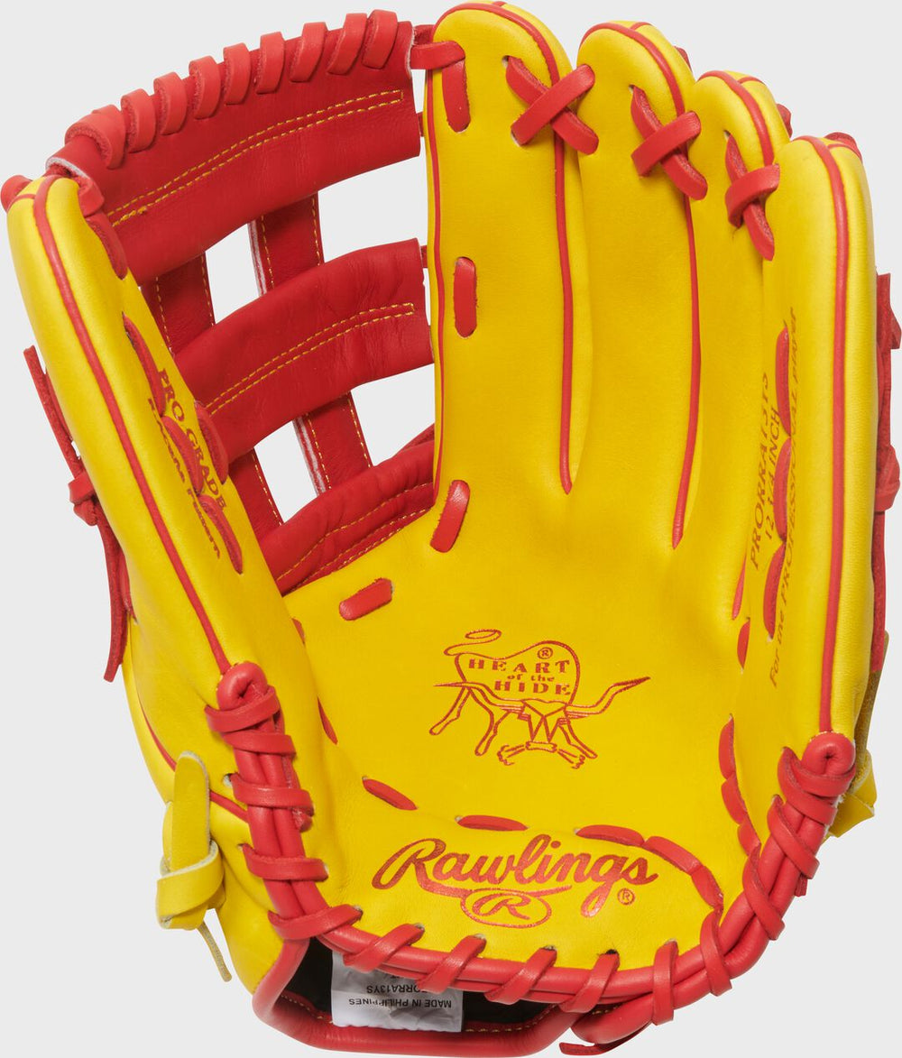 Rawlings On Sale | Exclusive Heart of the Hide 12.75" Outfield Glove Right Hand Throw