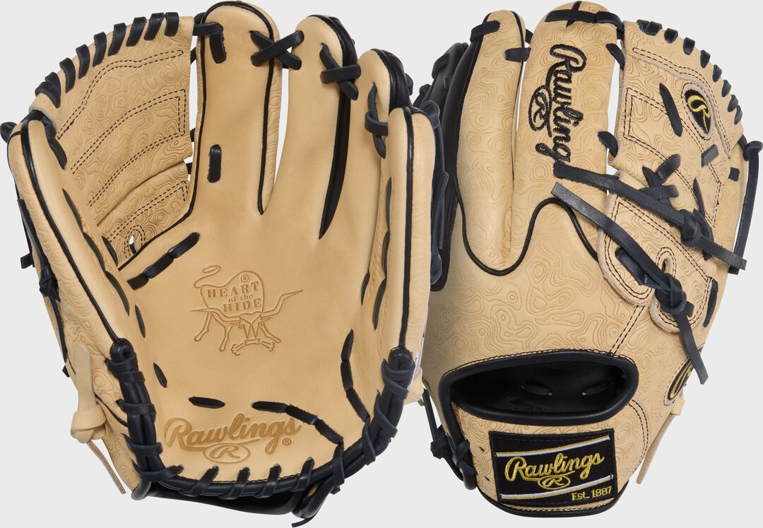 Rawlings New | Heart of the Hide 11.75-inch Topo Print Wing Tip Glove