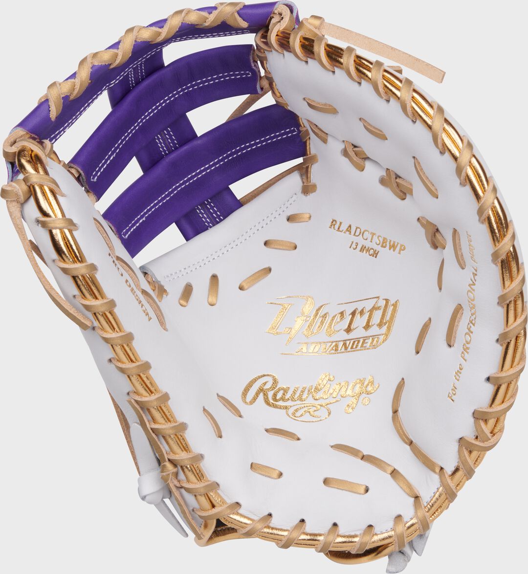 Rawlings Sale | Liberty Advanced Color Series 13 in 1st Base Mitt White/Purple
