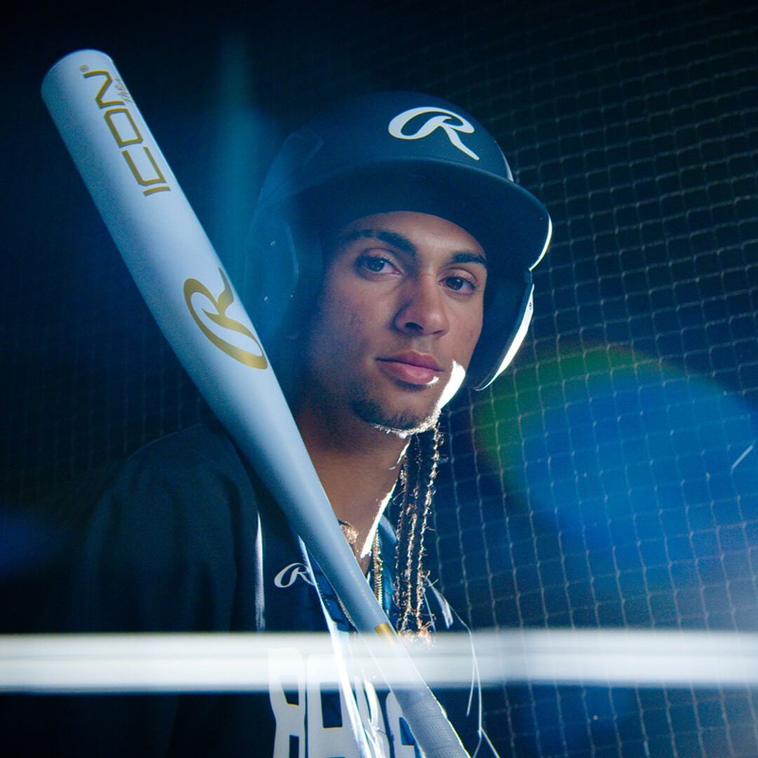 Rawlings On Sale | 2026 Rawlings Icon The Chosen One BBCOR -3 Baseball Bat