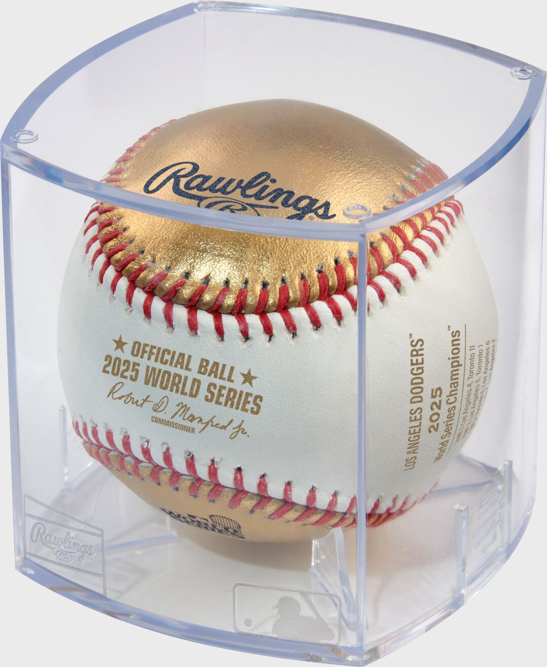 Rawlings | MLB 2025 World Series Champions Baseball Los Angeles Dodgers 1 Ball