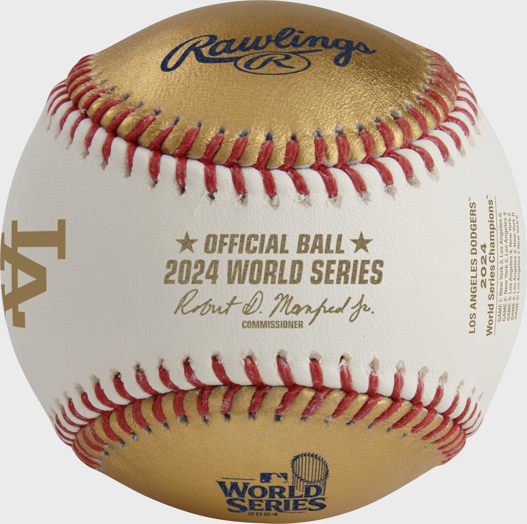 Rawlings New | MLB 2024 World Series Champions Baseball Los Angeles Dodgers