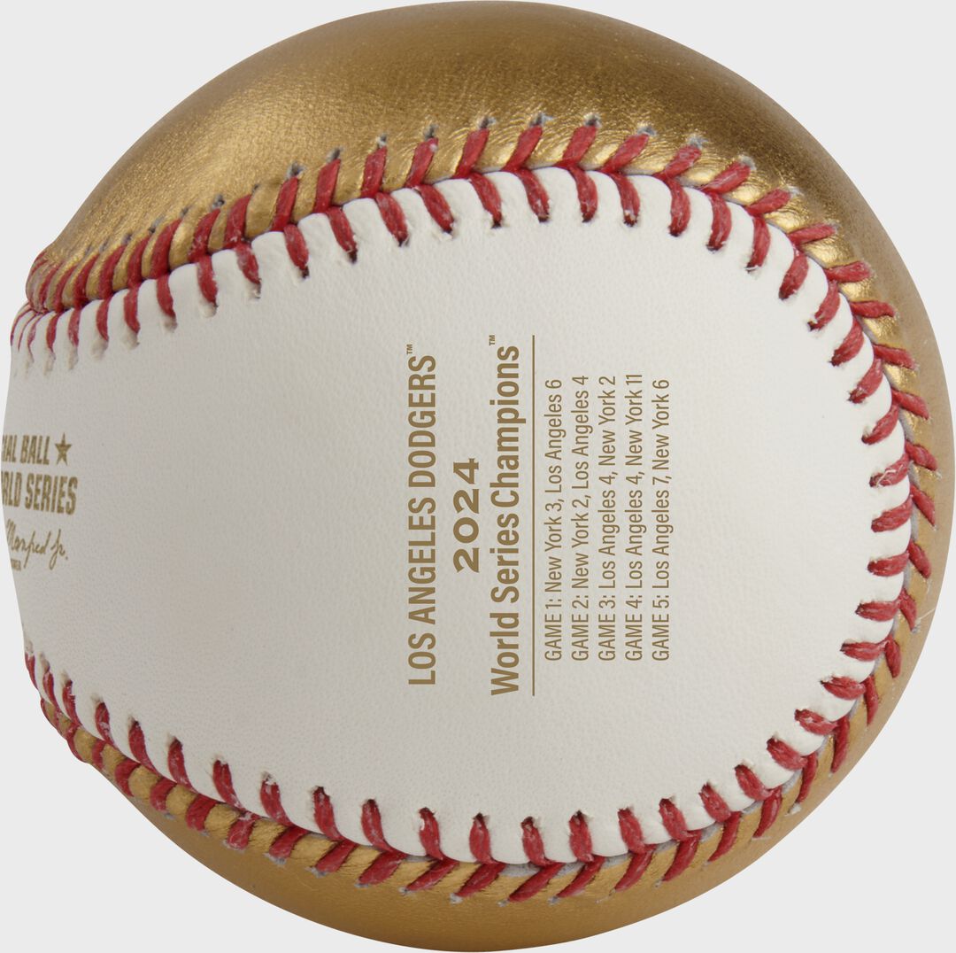 Rawlings New | MLB 2024 World Series Champions Baseball Los Angeles Dodgers