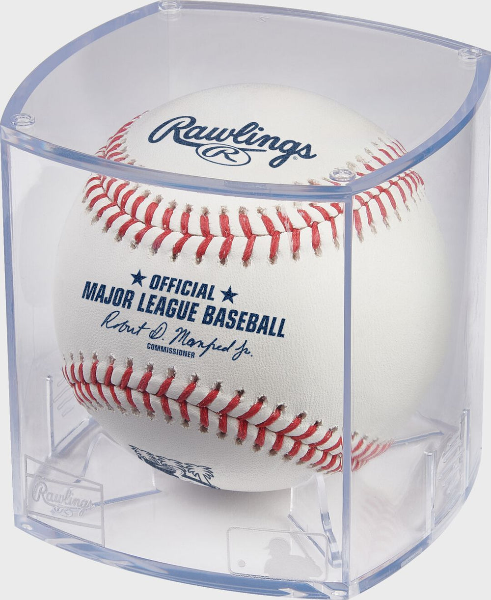 Rawlings Sale | 2024 Tampa Bay Rays City Connect Baseball 1 Ball in Display Cube