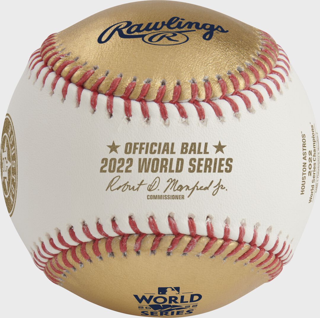 Rawlings For Sale | MLB 2022 World Series Champions Baseball Houston Astros