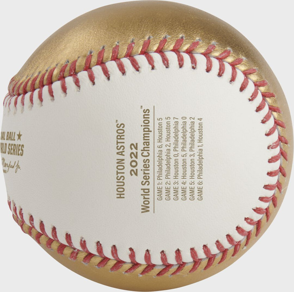 Rawlings For Sale | MLB 2022 World Series Champions Baseball Houston Astros