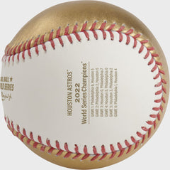 Rawlings For Sale | MLB 2022 World Series Champions Baseball Houston Astros