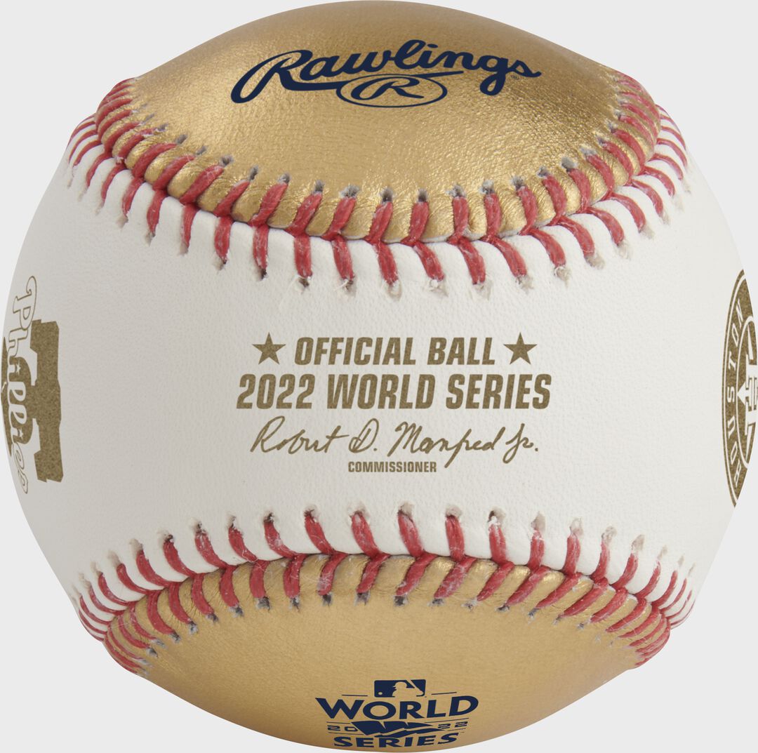 Rawlings Outlet | MLB 2022 Gold World Series Dueling Baseball