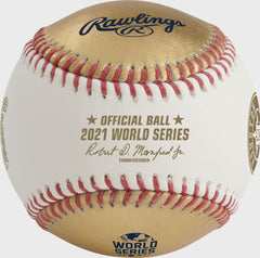 Rawlings On Sale | MLB 2021 Gold World Series Dueling Baseball