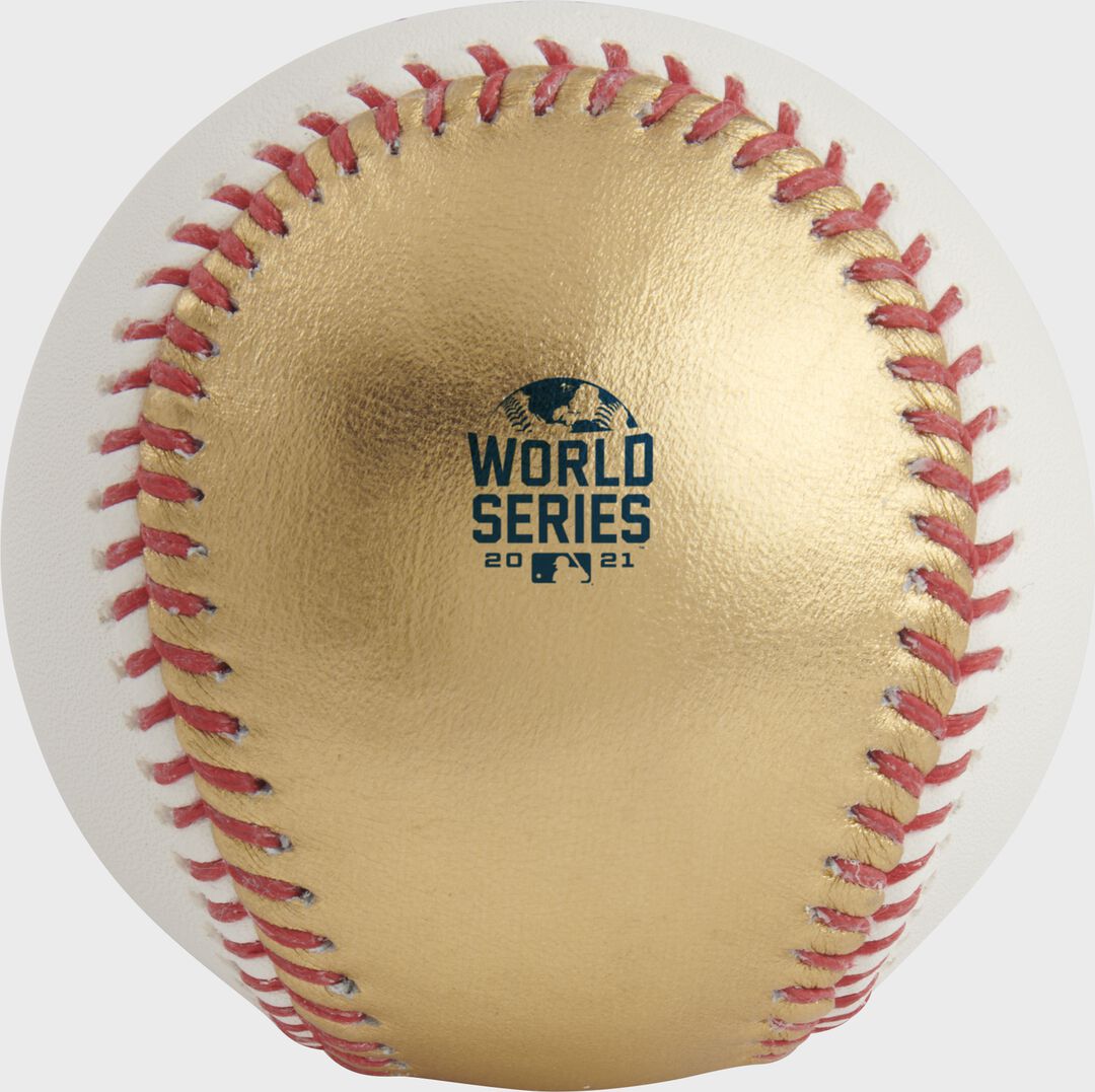 Rawlings On Sale | MLB 2021 Gold World Series Dueling Baseball