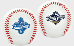 Rawlings On Sale | 2025 Los Angeles Dodgers World Series Champions White Replica Baseball
