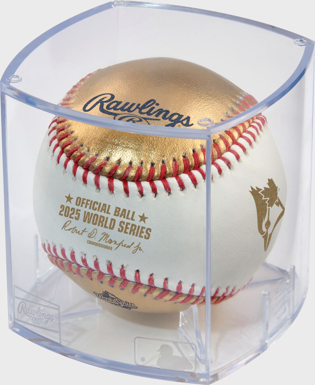 Rawlings Discount | MLB 2025 Gold World Series Dueling Baseball 1 Ball
