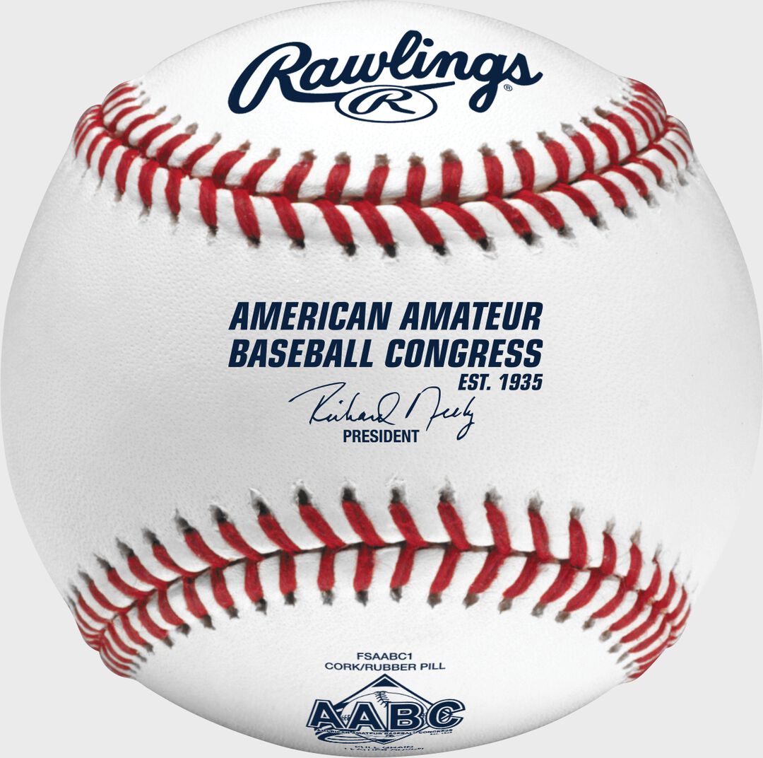 Rawlings New | American Amateur Baseball Congress Flat Seam Baseball FSAABC1
