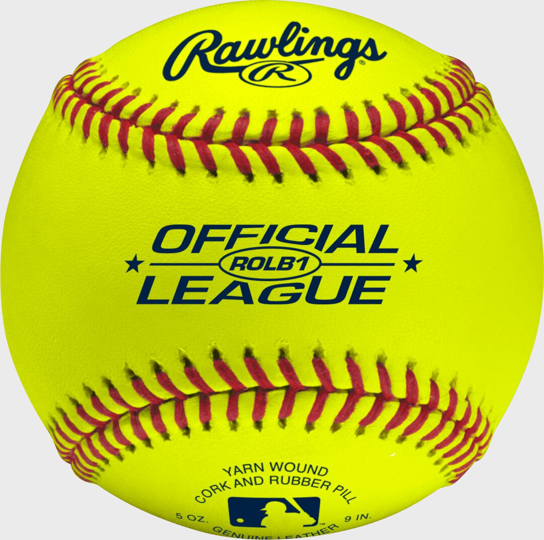 Rawlings | Official League Yellow Baseballs - Competition Grade