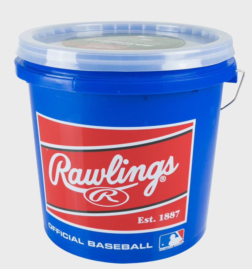Rawlings Online | Bucket of 24 R12U Game Baseballs