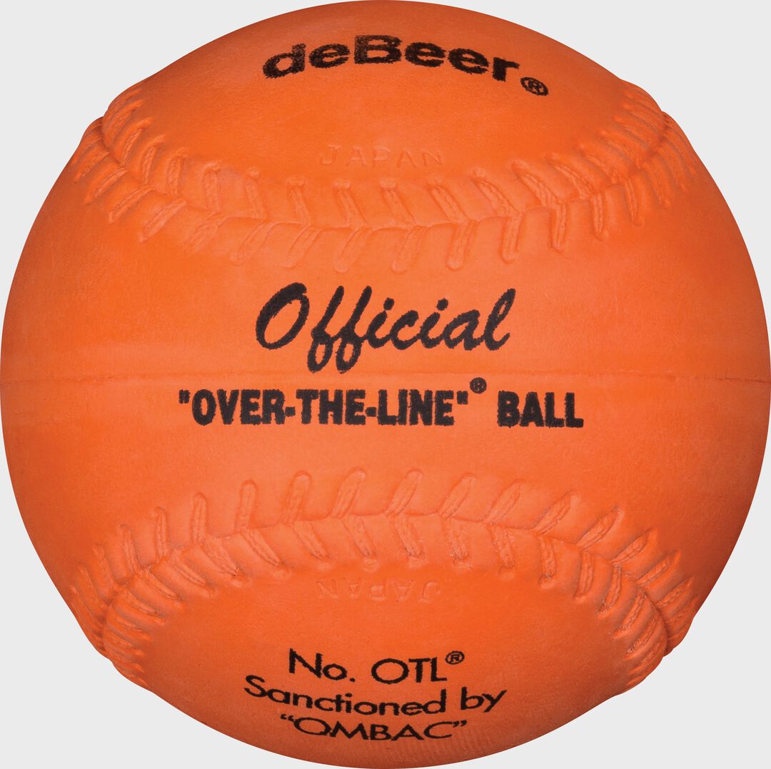 Rawlings Sale | deBEER 12 in Clincher Orange Softballs