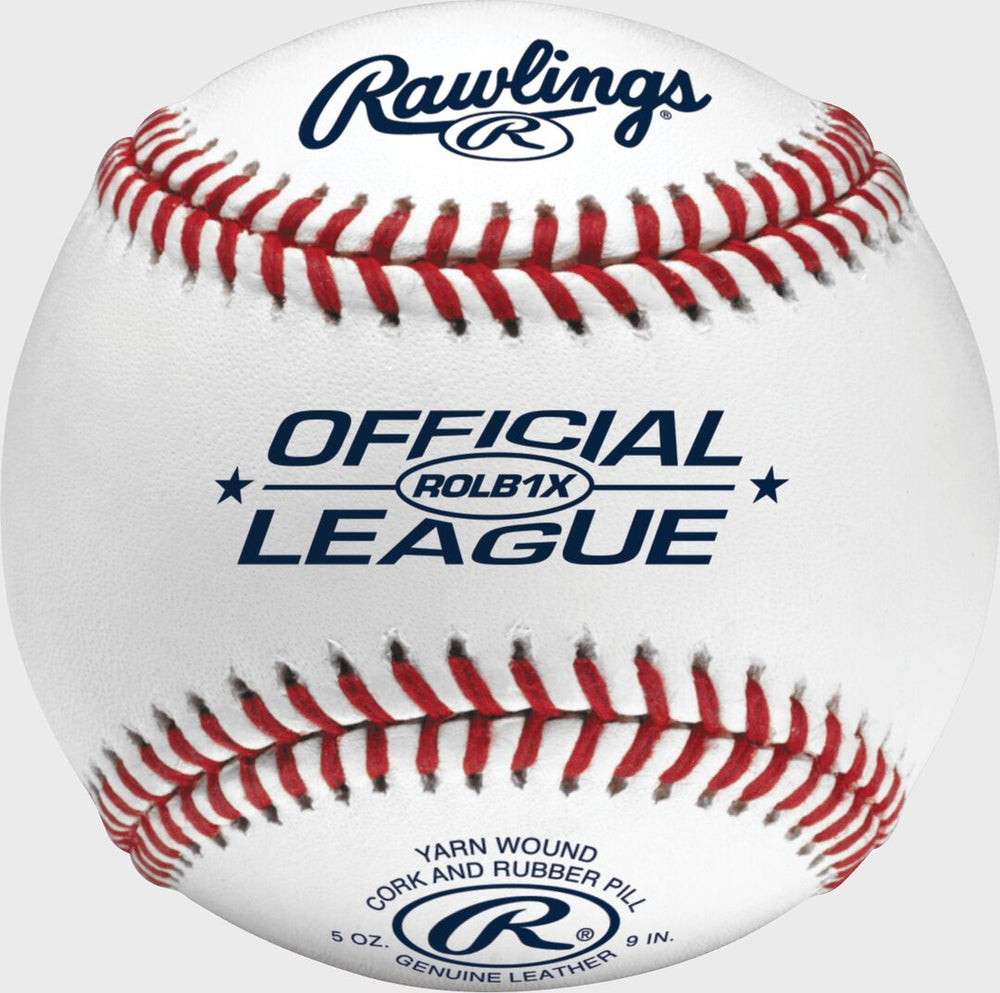 Rawlings Online | Official League Competition Grade Practice Baseballs 3 6 Pack or Dozen