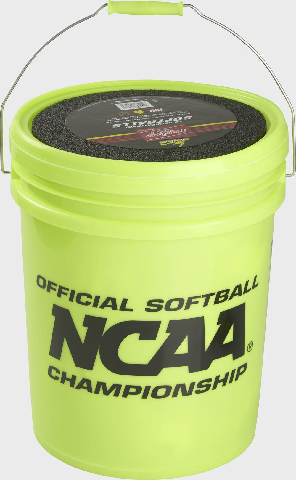 Rawlings New | 6 Gallon Bucket of Youth Recreation Softballs Bucket With 18 Balls