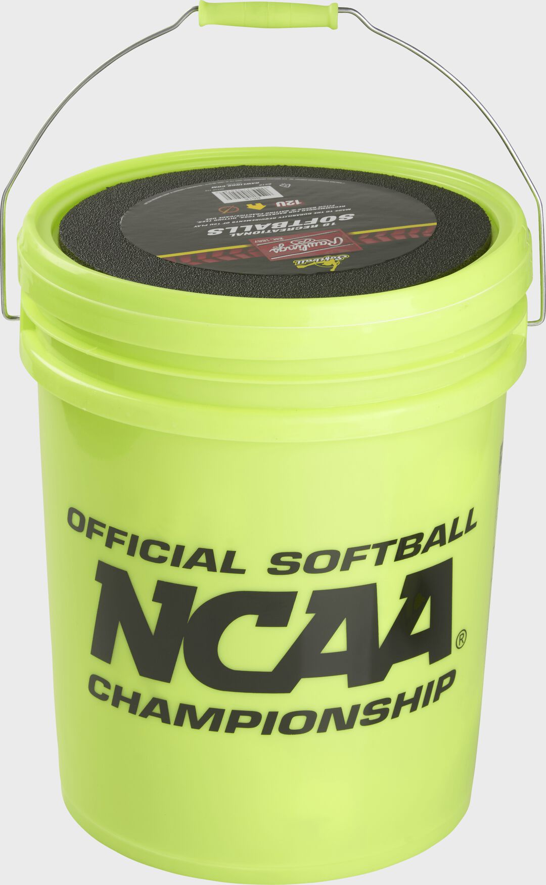 Rawlings New | 6 Gallon Bucket of Youth Recreation Softballs Bucket With 18 Balls