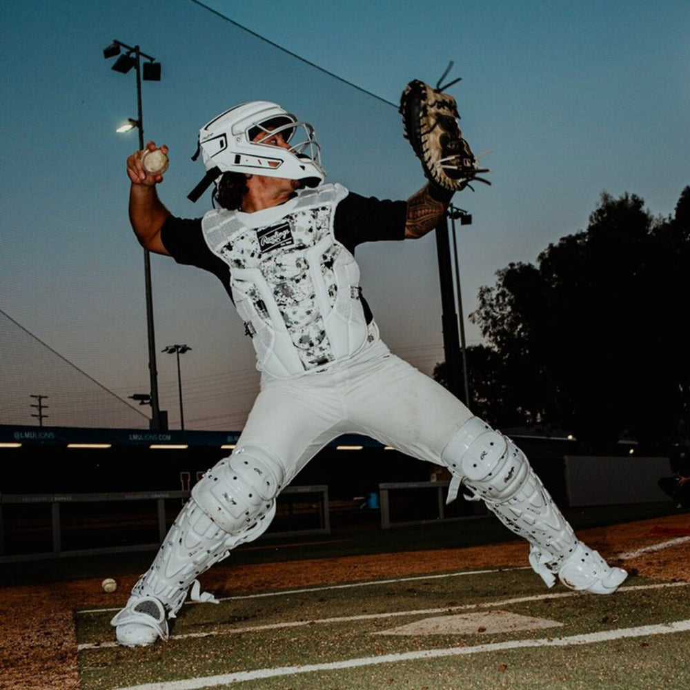 Rawlings | Limited Edition Mach Black Spatter Catcher's Gear Set Adult Intermediate Youth