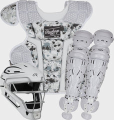Rawlings | Limited Edition Mach Black Spatter Catcher's Gear Set Adult Intermediate Youth