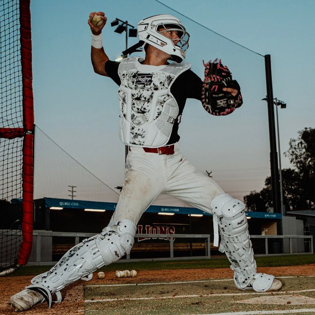 Rawlings | Limited Edition Mach Black Spatter Catcher's Gear Set Adult Intermediate Youth