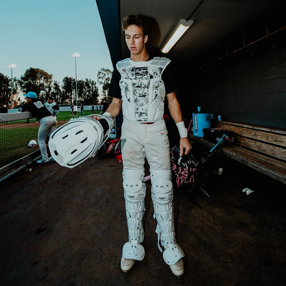 Rawlings | Limited Edition Mach Black Spatter Catcher's Gear Set Adult Intermediate Youth