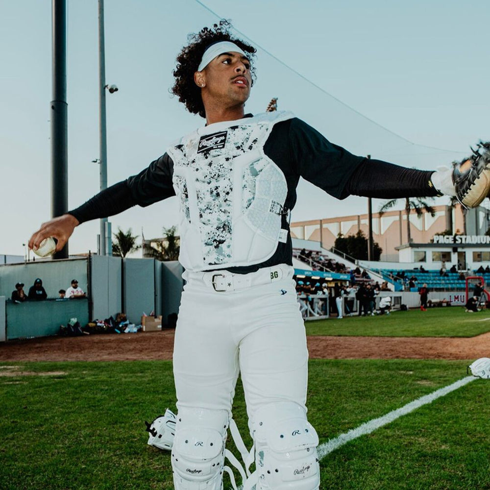 Rawlings | Limited Edition Mach Black Spatter Catcher's Gear Set Adult Intermediate Youth