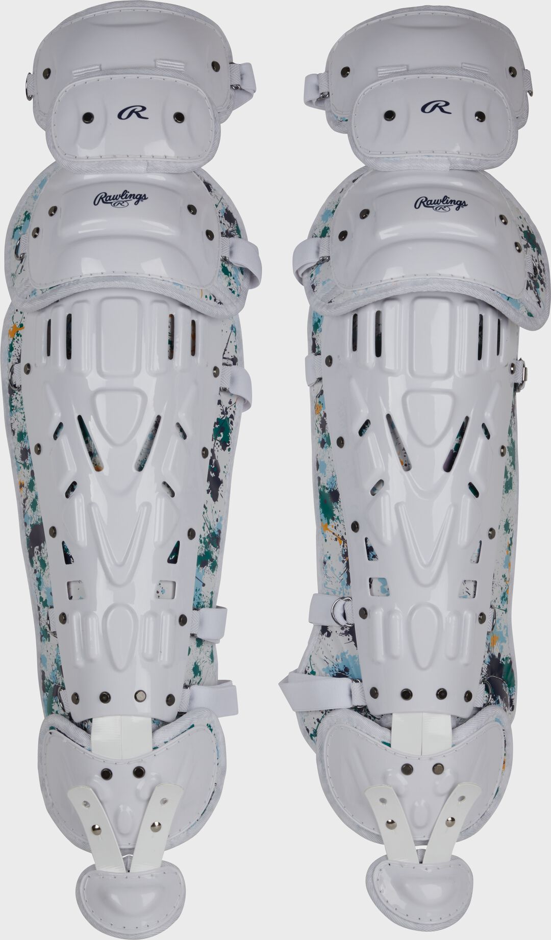 Rawlings Sale | Limited Edition Mach Navy Spatter Catcher's Gear Set Adult Intermediate Youth