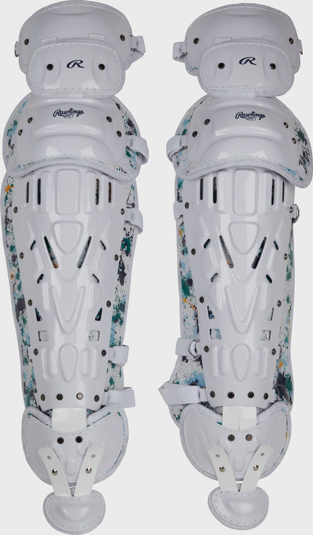 Rawlings Sale | Limited Edition Mach Navy Spatter Catcher's Gear Set Adult Intermediate Youth