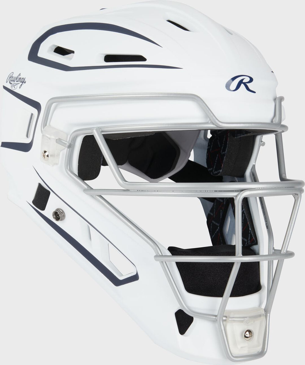Rawlings Sale | Limited Edition Mach Navy Spatter Catcher's Gear Set Adult Intermediate Youth