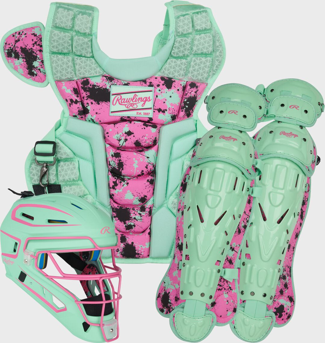 Mint/Pink Spatter,Adult