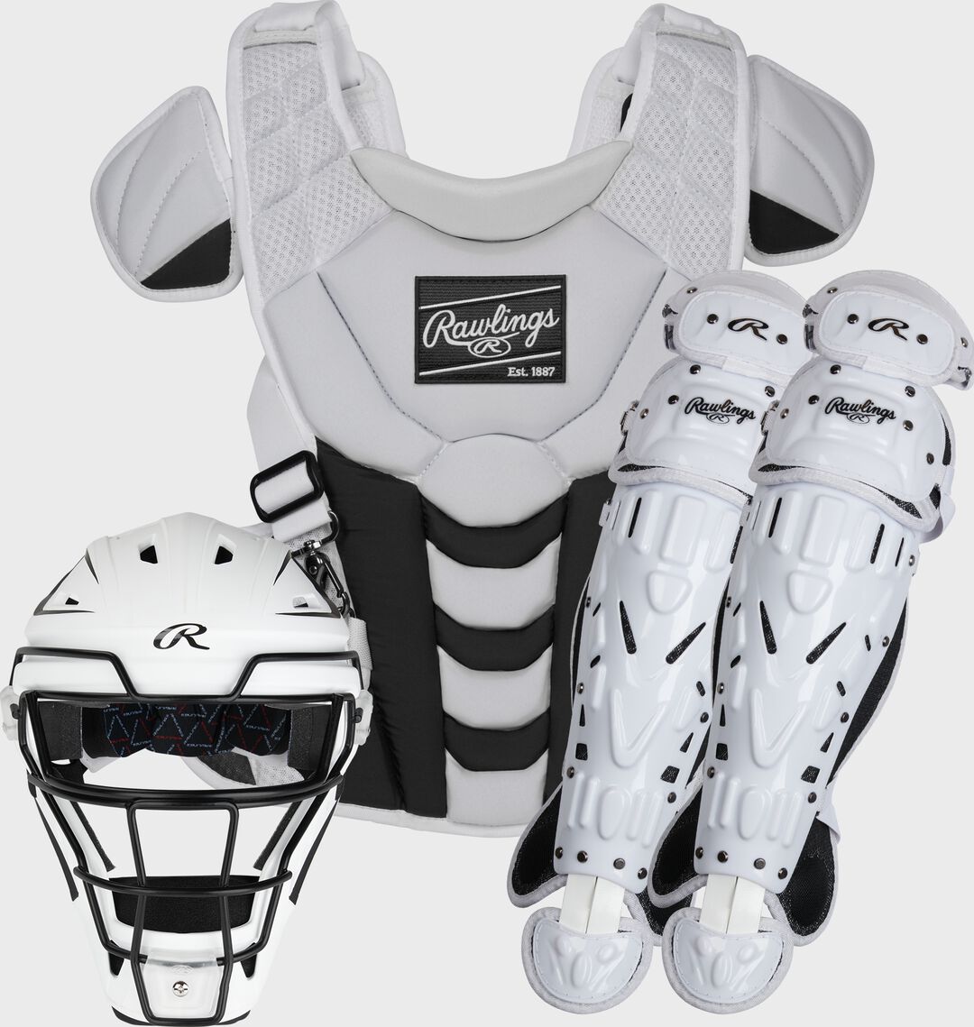 Rawlings Discount | Velo Fastpitch Catcher's Gear Set Small Medium Large