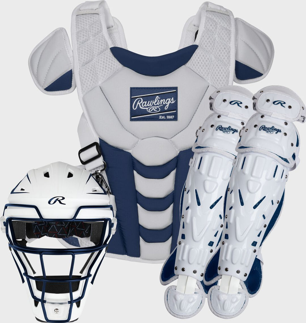 Rawlings Discount | Velo Fastpitch Catcher's Gear Set Small Medium Large