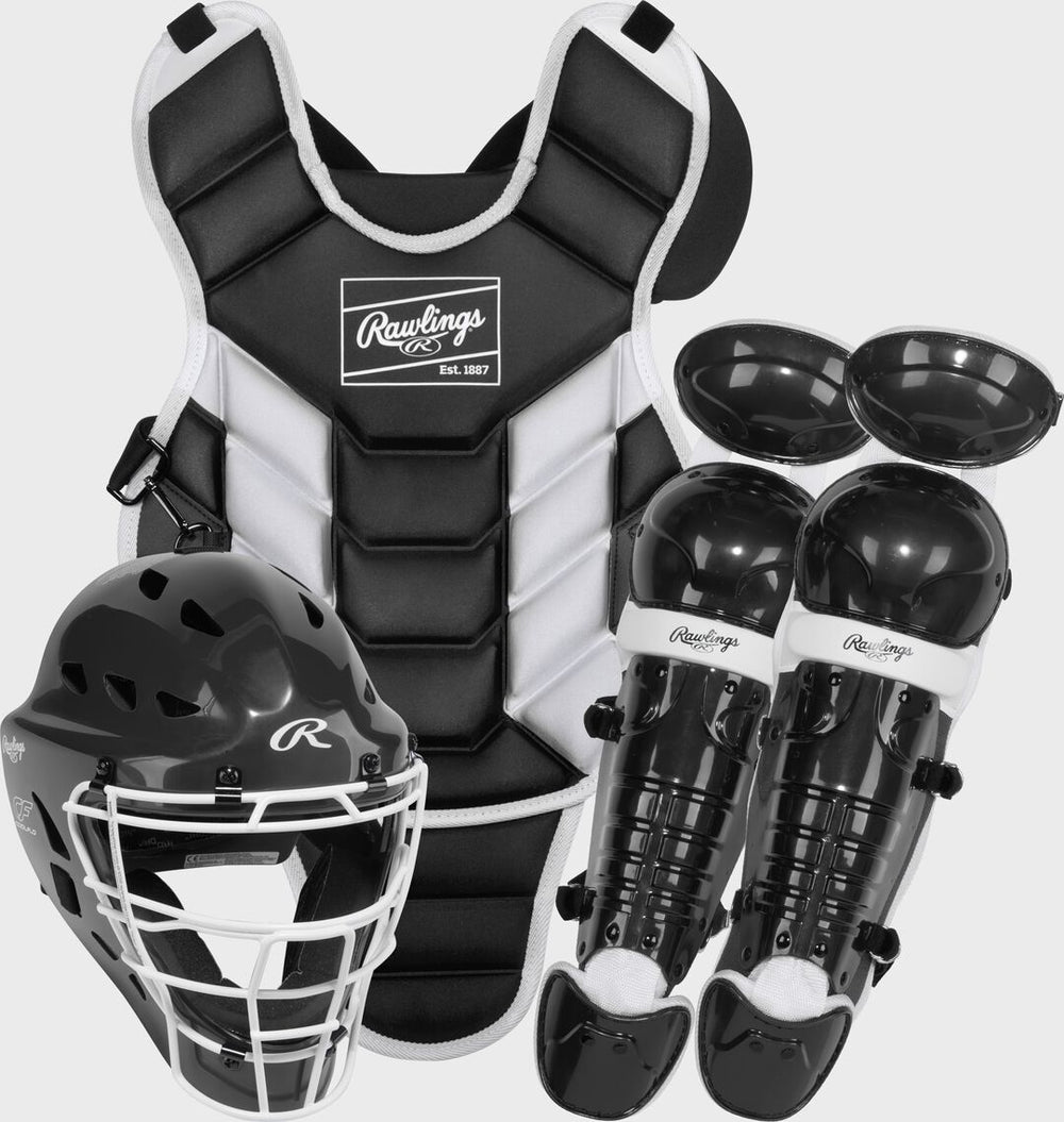 Rawlings Online | Rawlings Players 3 Series Catcher's Set Youth Junior & T-Ball Sizes