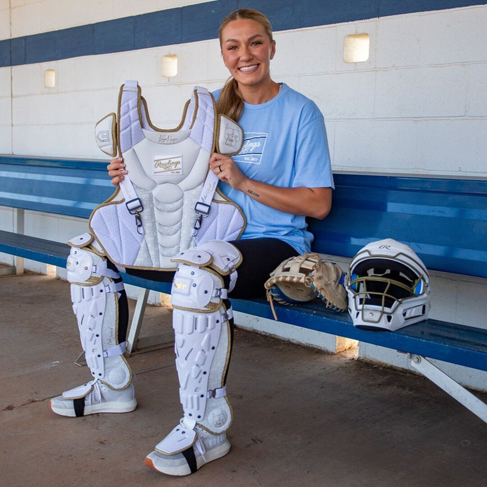 Rawlings Discount | Rawlings Kinzie Hansen K9 Catcher's Gear Set Small Medium Large