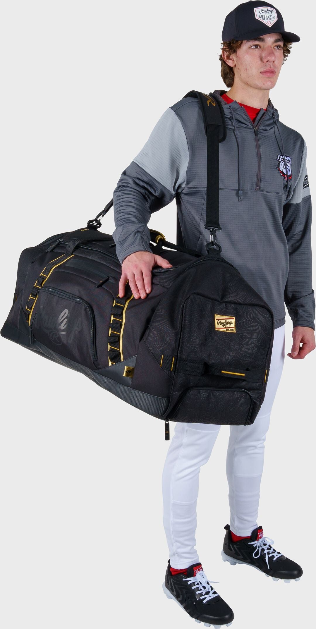 Rawlings For Sale | Gold Collection XL Duffle Bag Black
