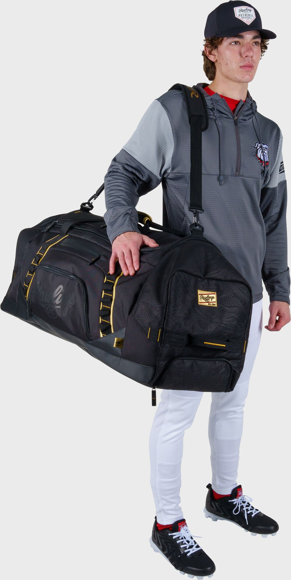 Rawlings For Sale | Gold Collection XL Duffle Bag Black
