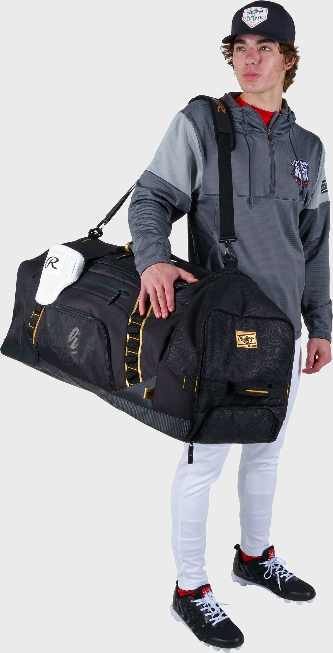 Rawlings For Sale | Gold Collection XL Duffle Bag Black