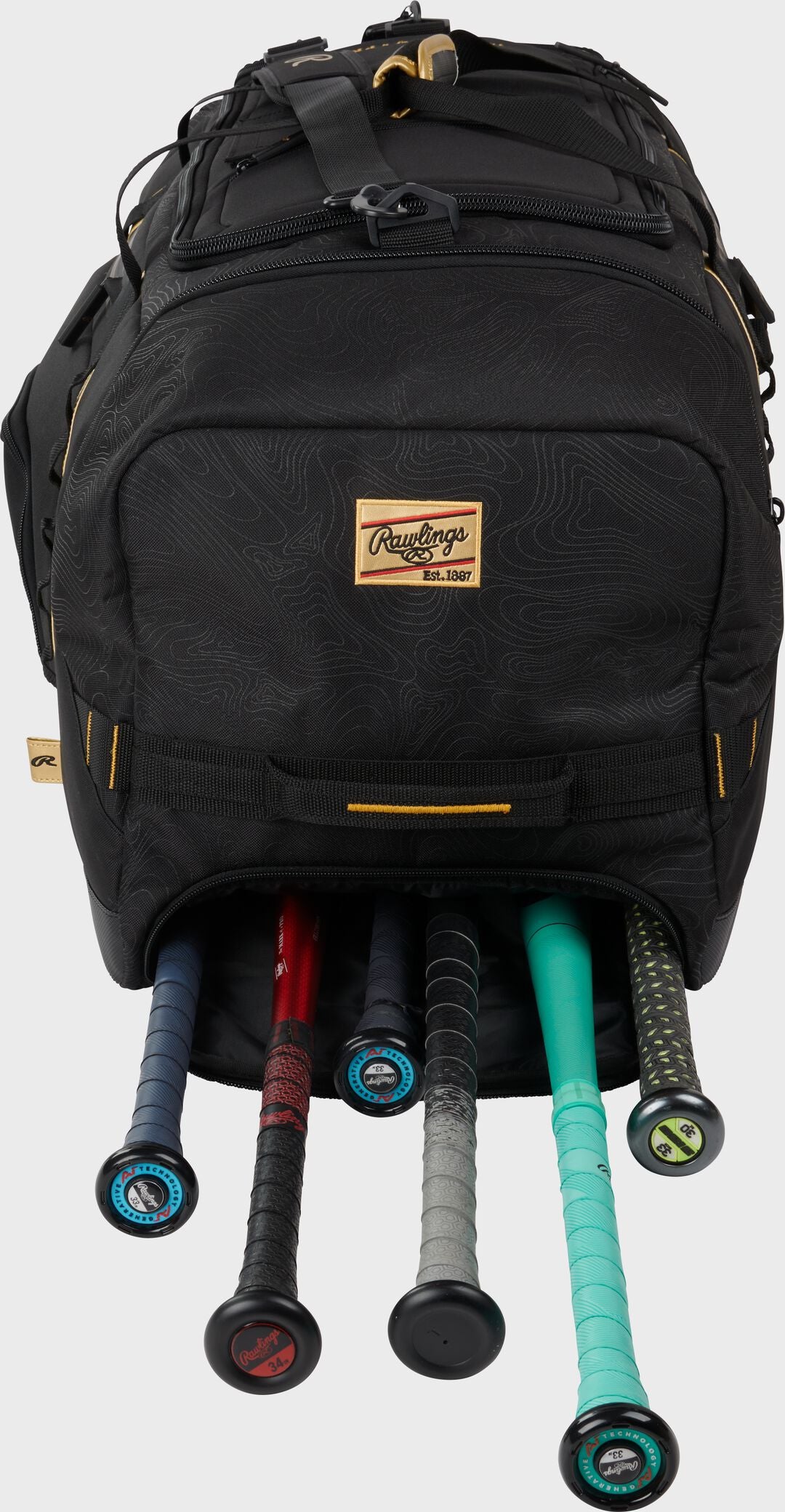 Rawlings For Sale | Gold Collection XL Duffle Bag Black