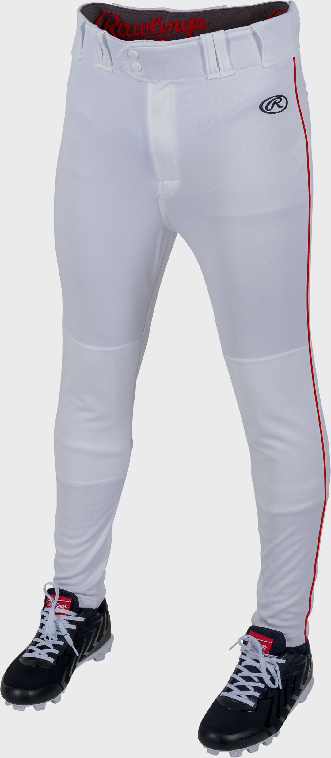 White/Scarlet,Youth S