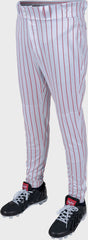 Rawlings Discount | Rawlings 150 Jogger Fit Pinstripe Baseball Pants Adult & Youth