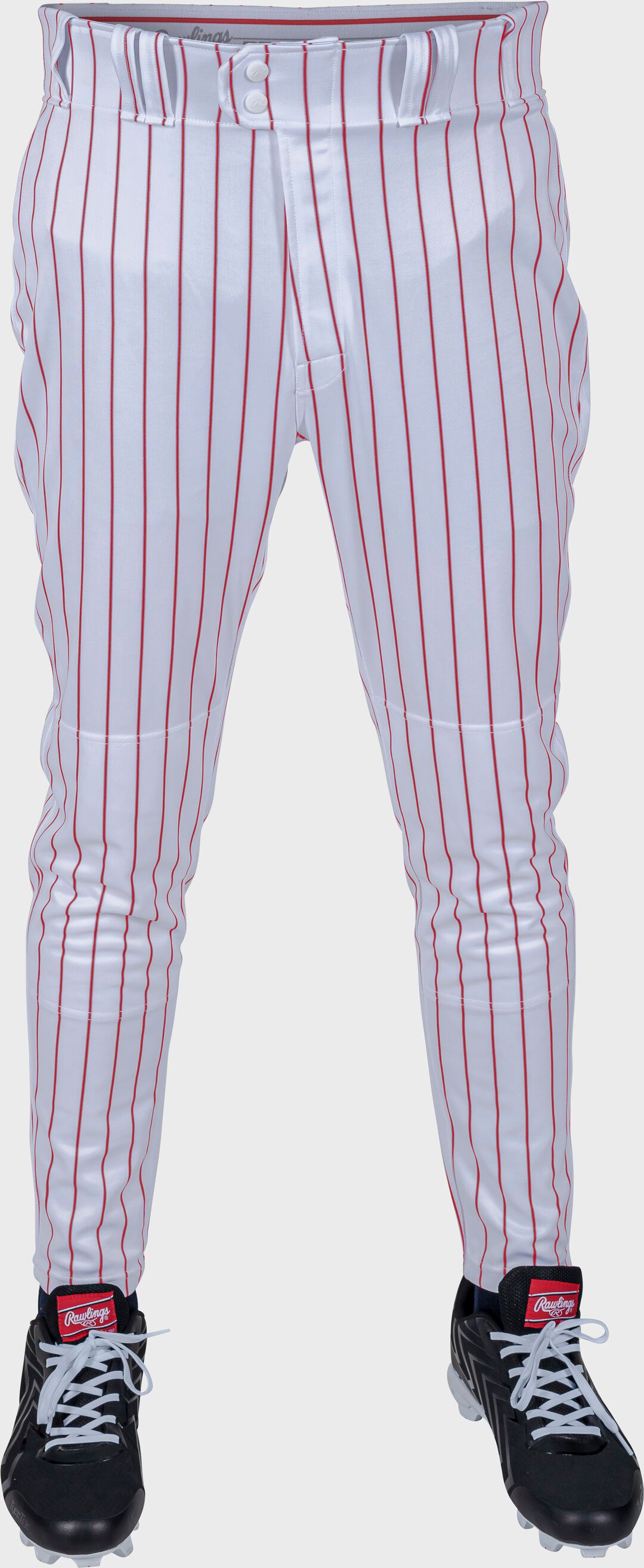 Rawlings Discount | Rawlings 150 Jogger Fit Pinstripe Baseball Pants Adult & Youth