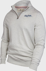 Rawlings Online | Rawlings x The Normal Brand Puremeso Weekend Quarter Zip Off White