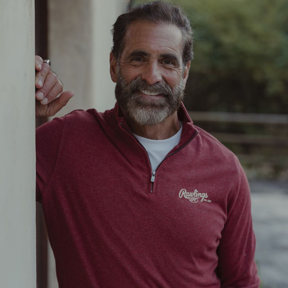 Rawlings Discount | Rawlings x The Normal Brand Puremeso Weekend Quarter Zip Maroon