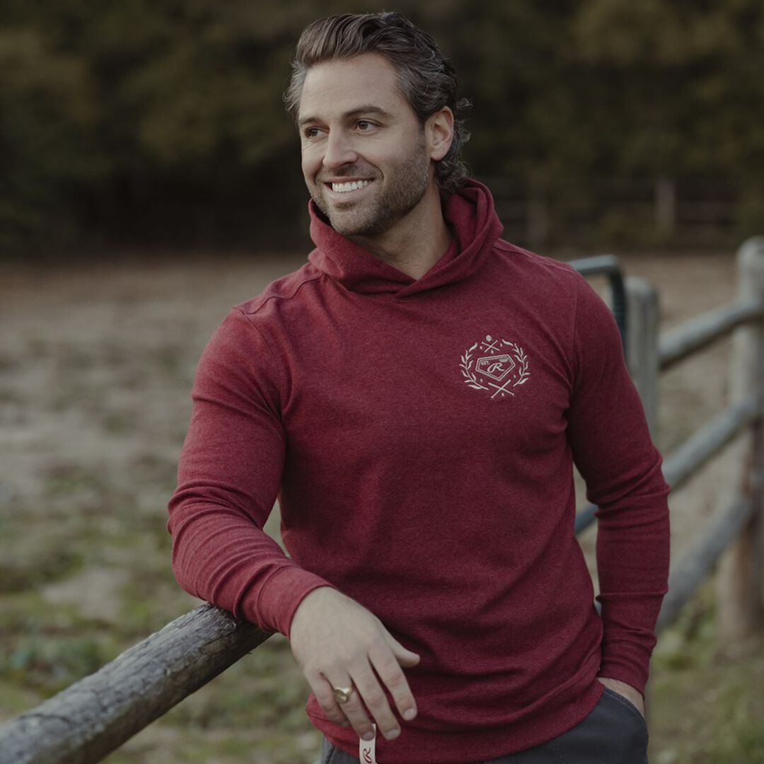 Rawlings Outlet | Rawlings x The Normal Brand Puremeso Fleece Hoodie Maroon