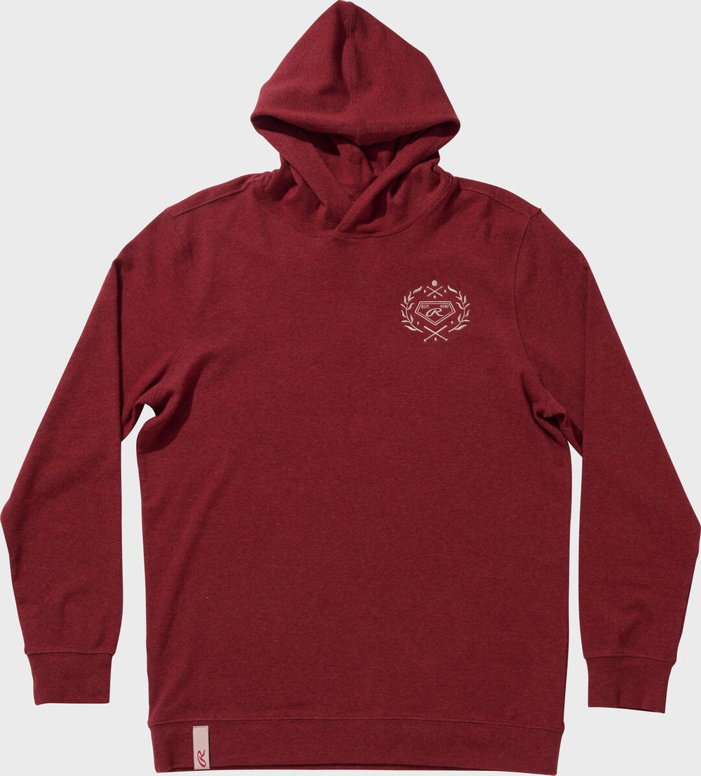 Rawlings Outlet | Rawlings x The Normal Brand Puremeso Fleece Hoodie Maroon