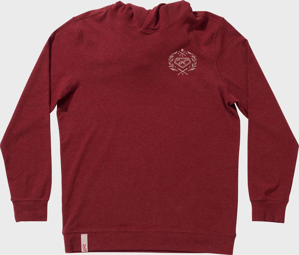 Rawlings Outlet | Rawlings x The Normal Brand Puremeso Fleece Hoodie Maroon